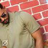 Men’s Mesh Polo Shirt - Urban Olive