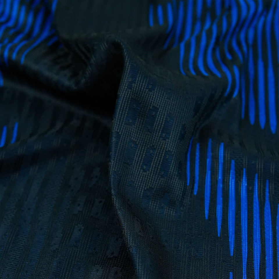 Brazil Special Edition Away Jersey – Player Version (Black/Electric Blue)